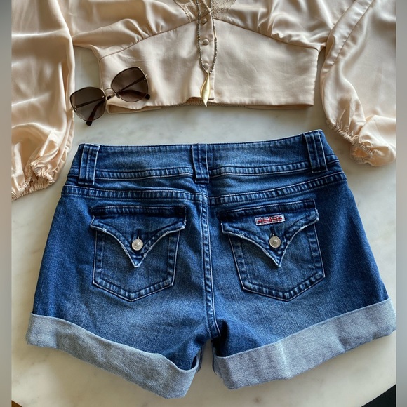 Hudson Rolled Hem Denim Shorts - Picture 8 of 8